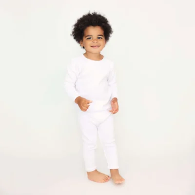 White Pajama Set