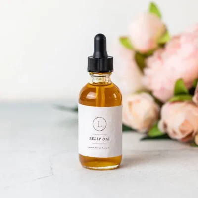 Pregnancy Skin Care: Belly and Natural Stretch Marks Oil