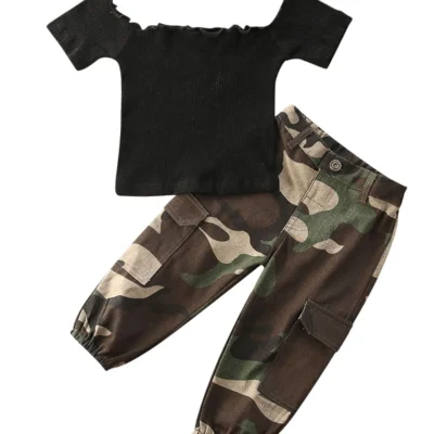 2Pcs Toddler Girl Set