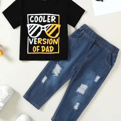 Baby Boy Jean Pant Set